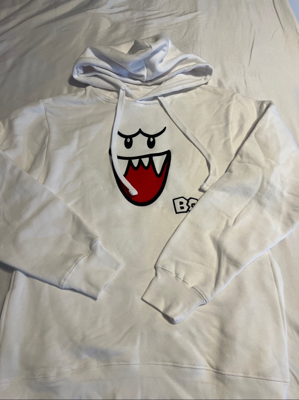Universal Studios 
White Graphic Hooded
